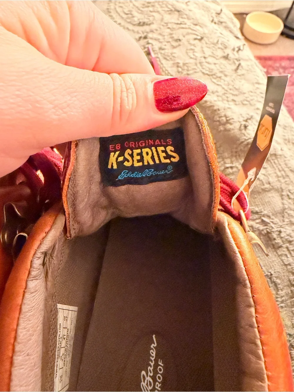 Eddie Bauer waterproof K-series hiking boots